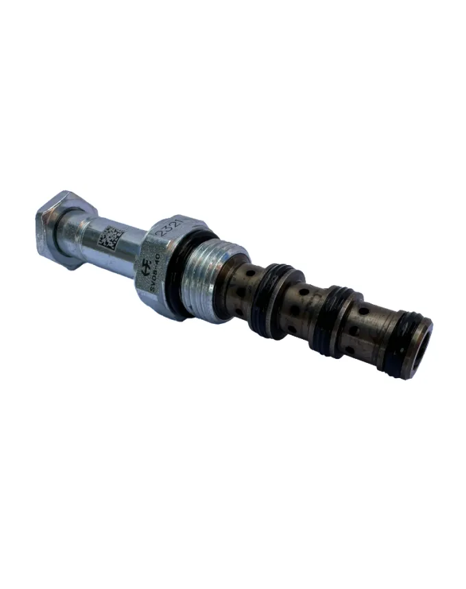 Válvula S Angular Barra SV08-40 Comando Hidráulico Tecnomark