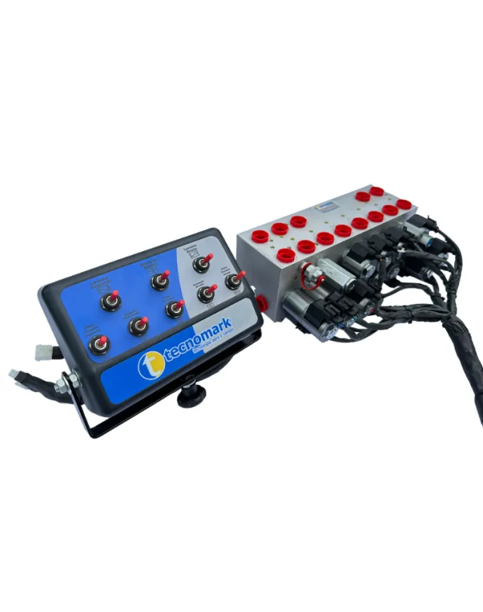 Comando Hidráulico para Barras Pulverizador 8 Funções