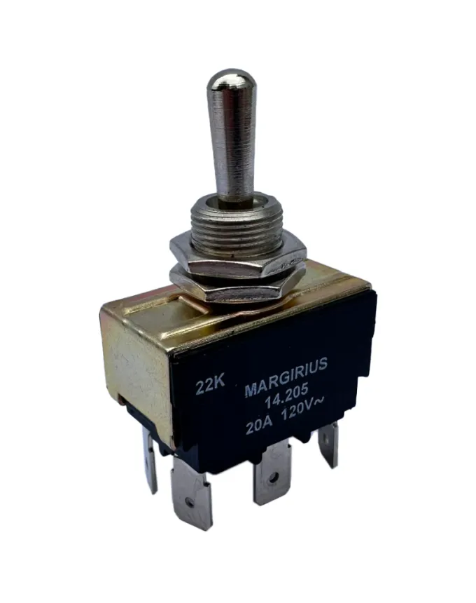 Chave Interruptor Bipolar Momentâneo